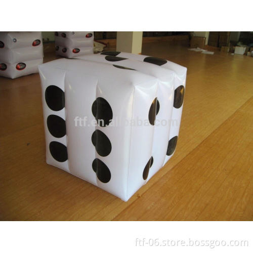 Giant inflatable dice for party